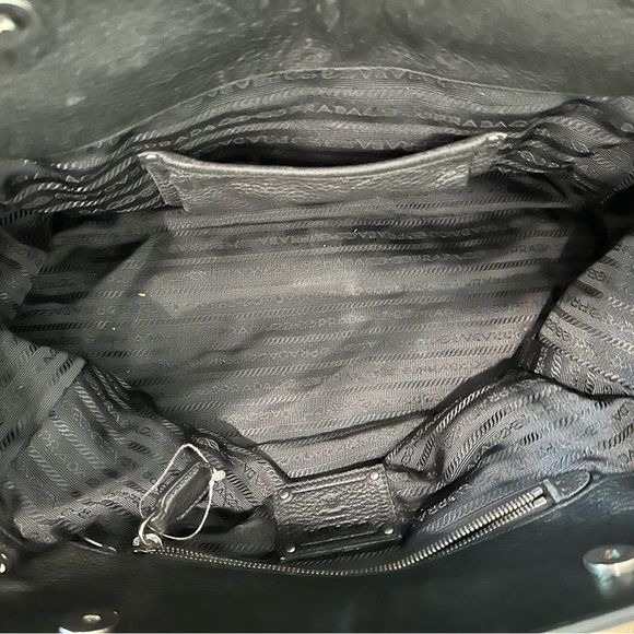 PRADA Handbag with Laced Sides - Picture 7 of 12